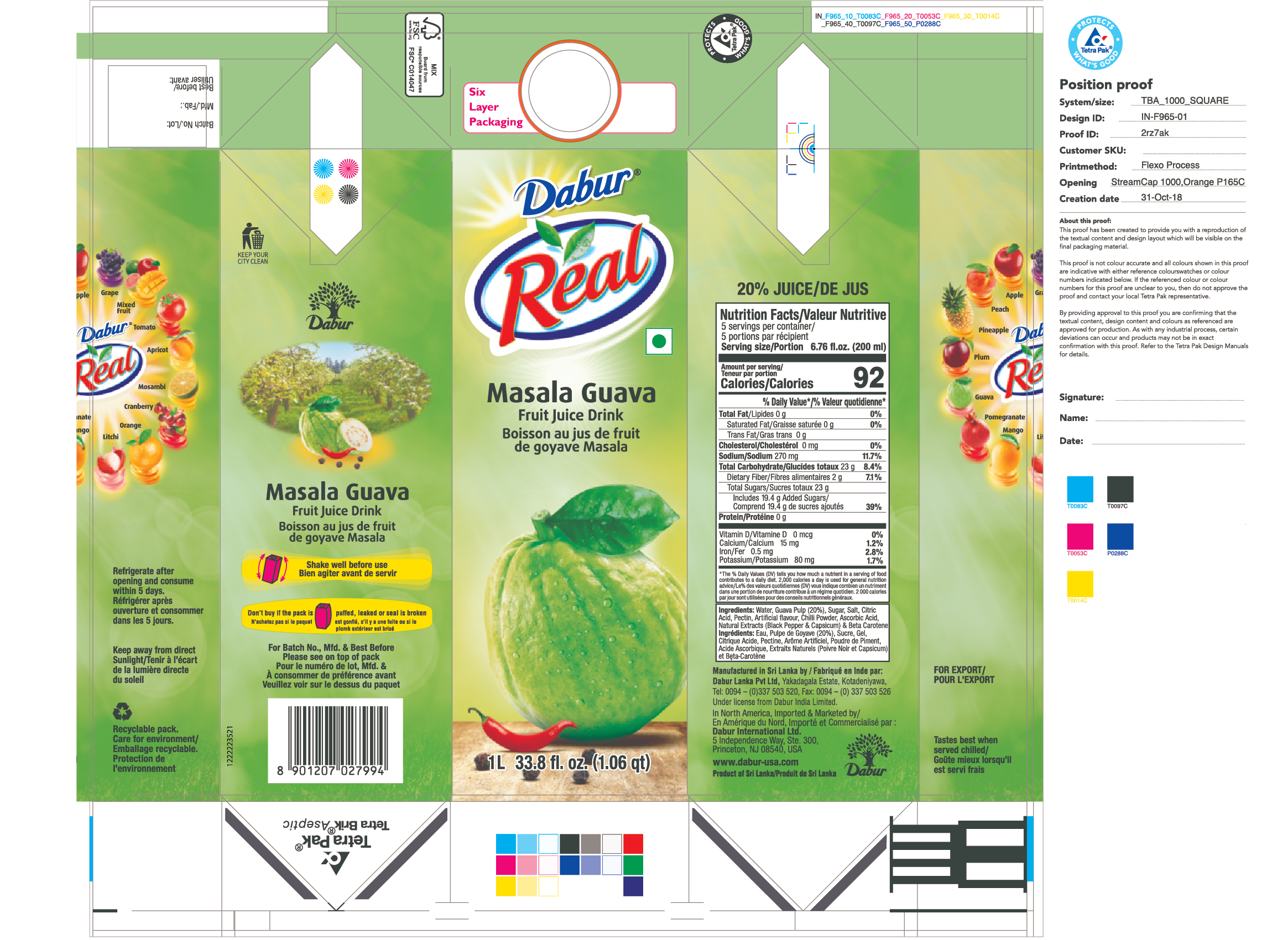 Masala Guava fruit Juice