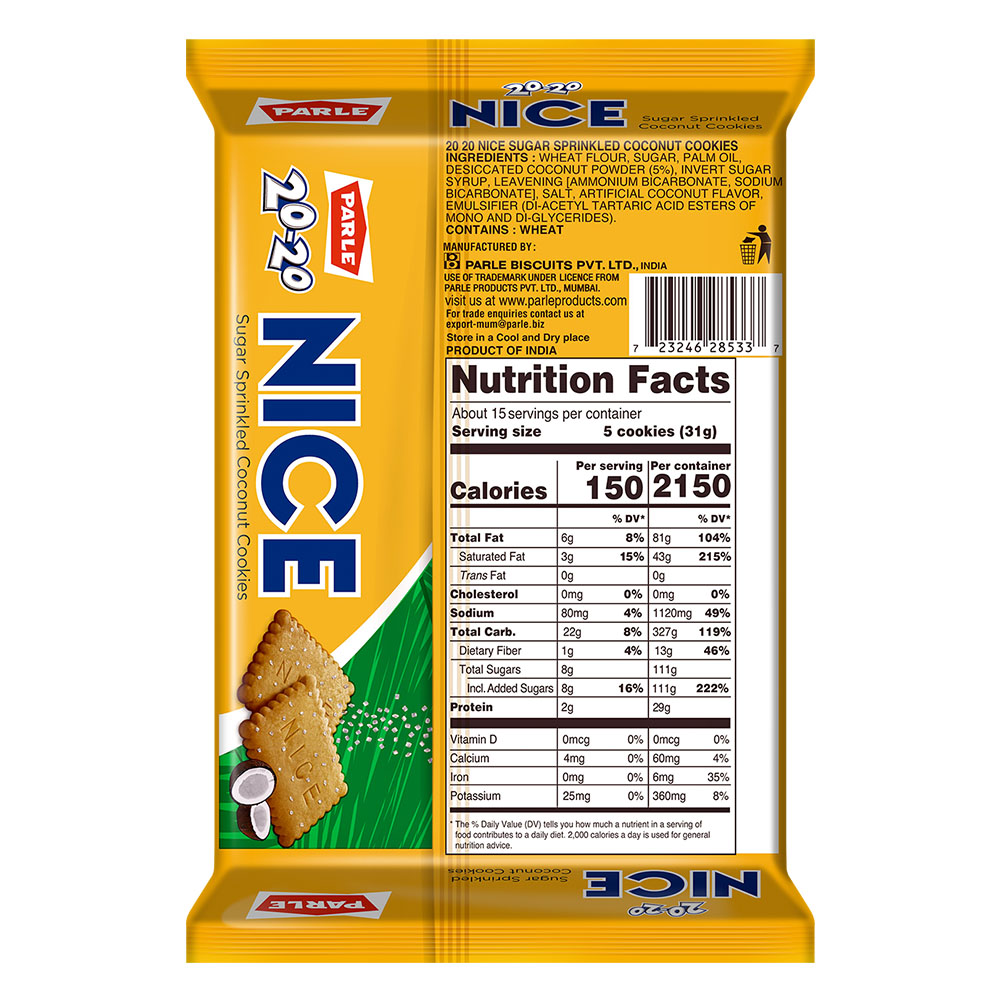 Parle 20-20 Nice (450gms)