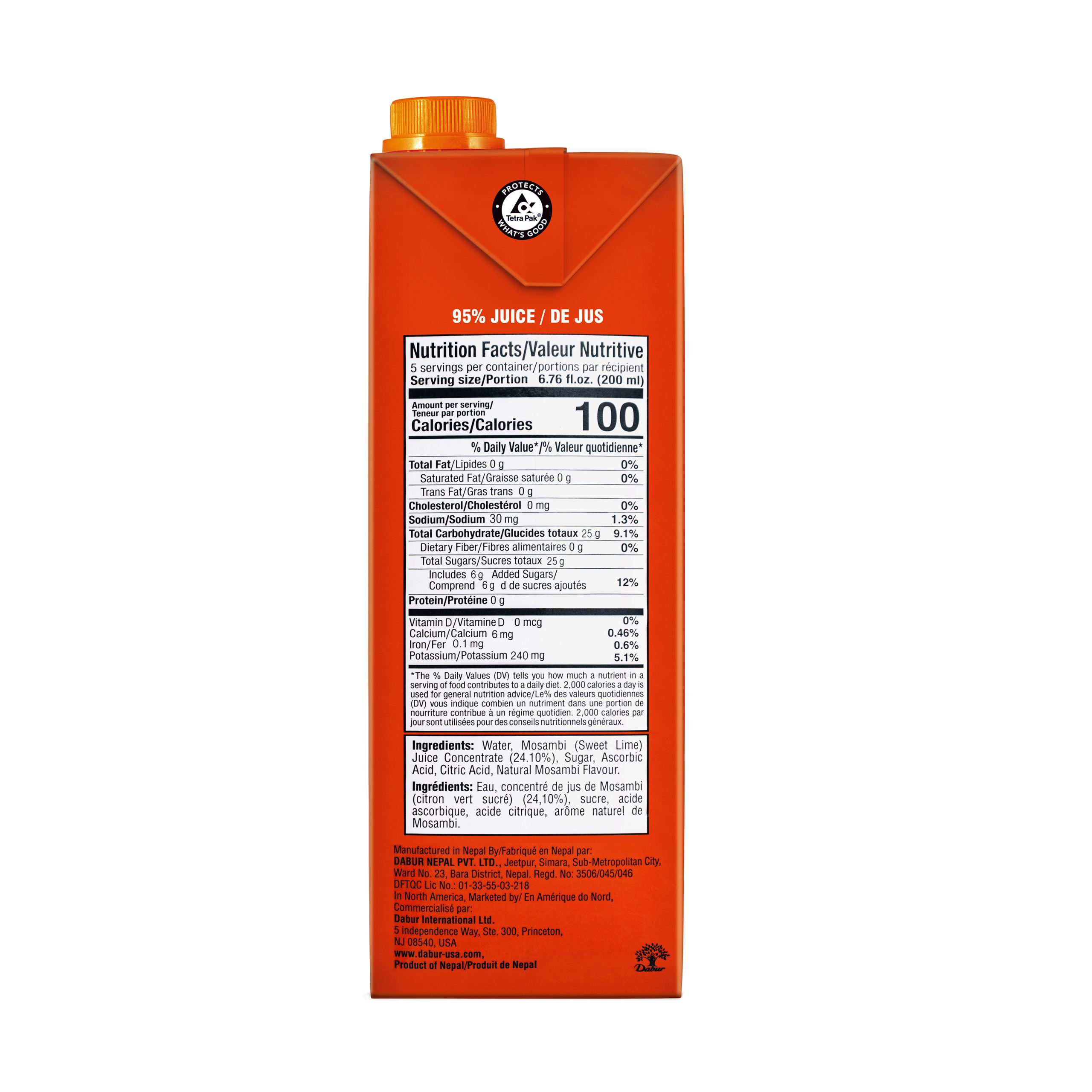 Mosambi Fruit Nectar